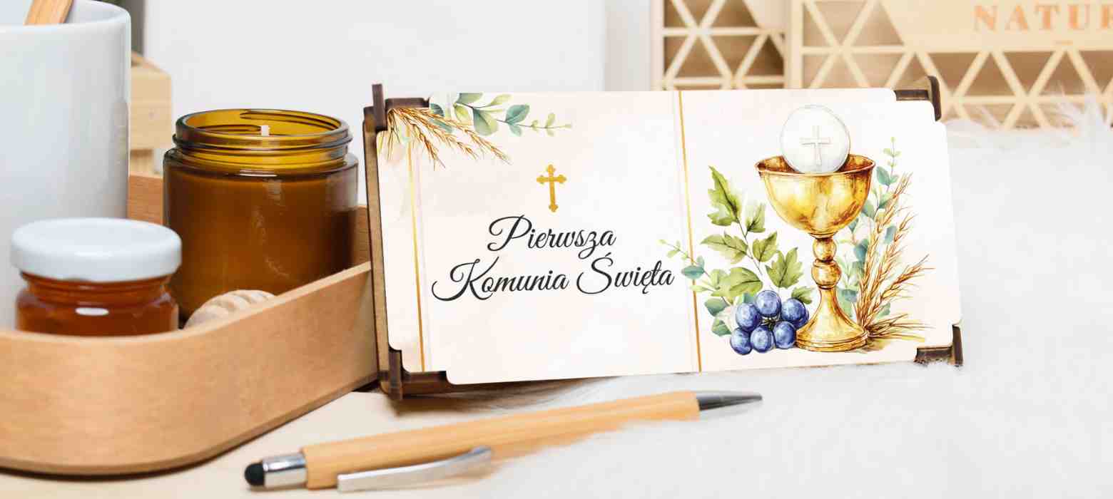 personalizowany prezent na komunie