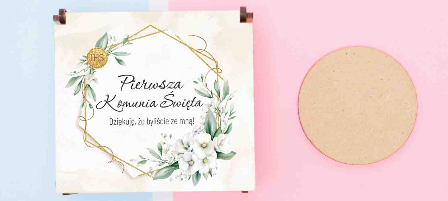 personalizowany prezent na komunie