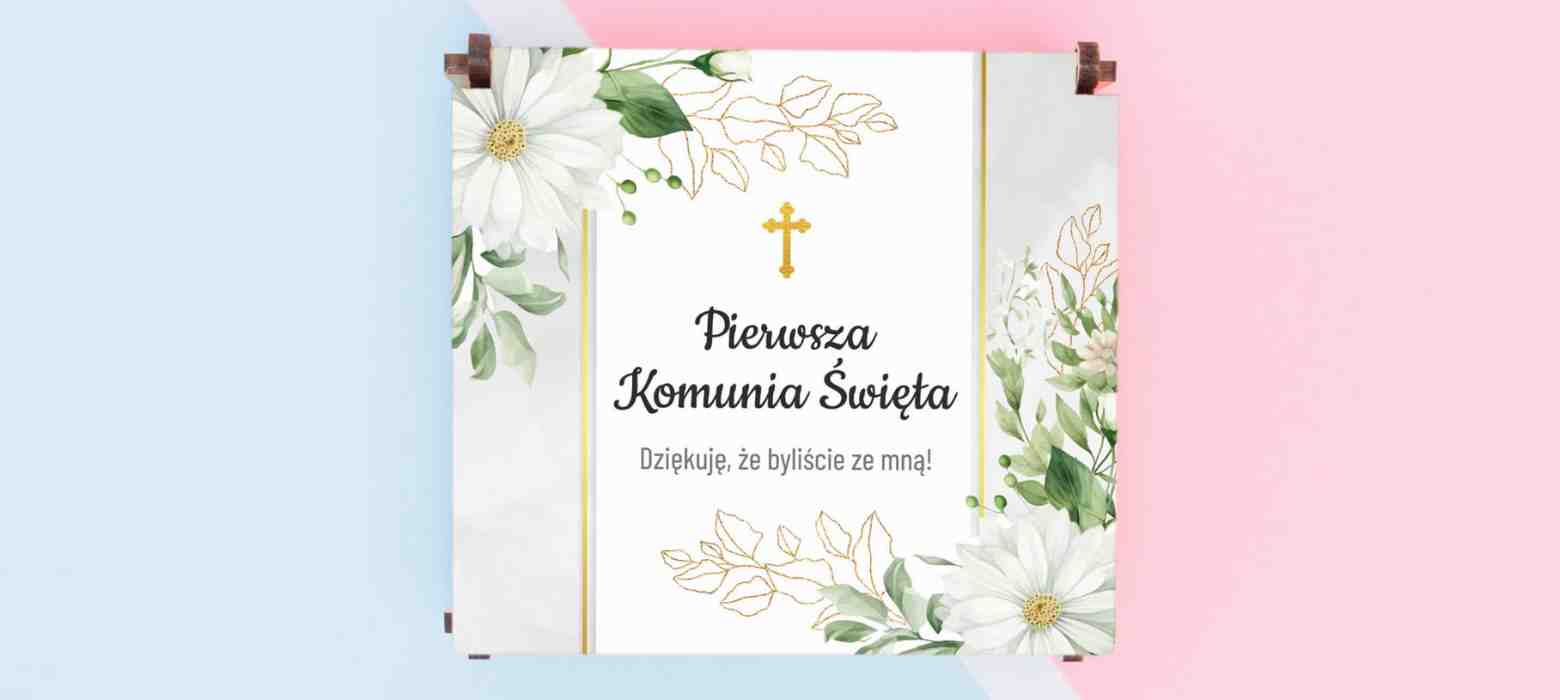 personalizowany prezent na komunie