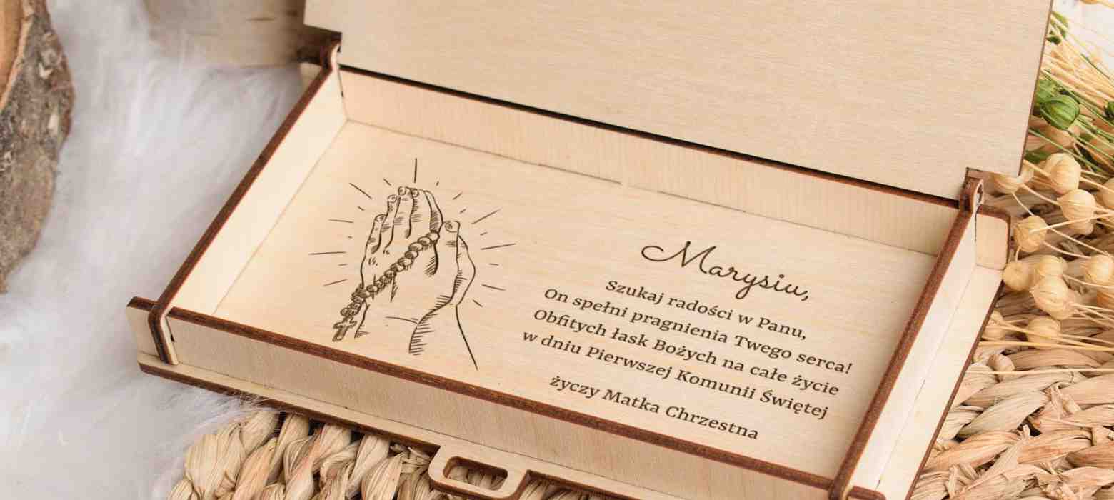 personalizowany prezent na komunie